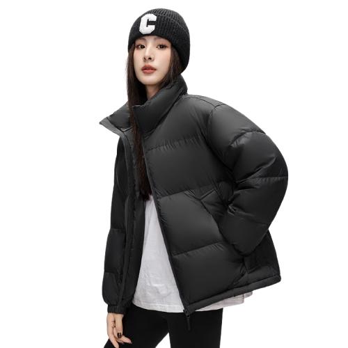 佟丽娅明星同款鸭鸭羽绒棉服男女同款冬季立领面包服外套,男装棉衣,星座1210-1