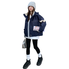 2025冬季加绒冲锋衣7842-P205-K308，女装棉衣/棉服，2C057