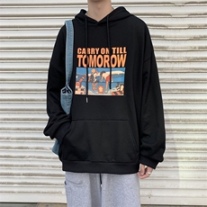 情侣装卫衣秋冬款男冬季情侣款连帽ins港风宽松外套W1711-P32，男装卫衣，星座512-2