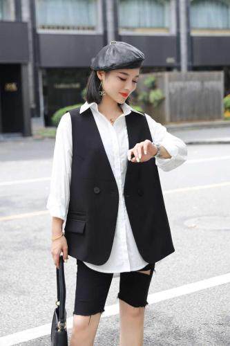 【现货】春款西装马甲，女装西装，依洛菲