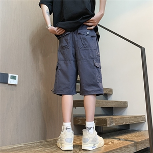 夏季美式工装五分裤男中裤休闲裤短裤 D309B-K81-P45图片