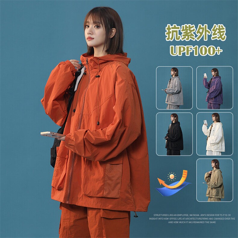 UPF100+有报告凉感轻薄透气套装防晒服两件套HS621-P70,男装防晒衣,星座1206（原A206）