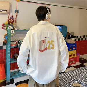 ！港风衬衫男短袖衬衣男上衣男秋季寸衫男大码CSX481-P35图片