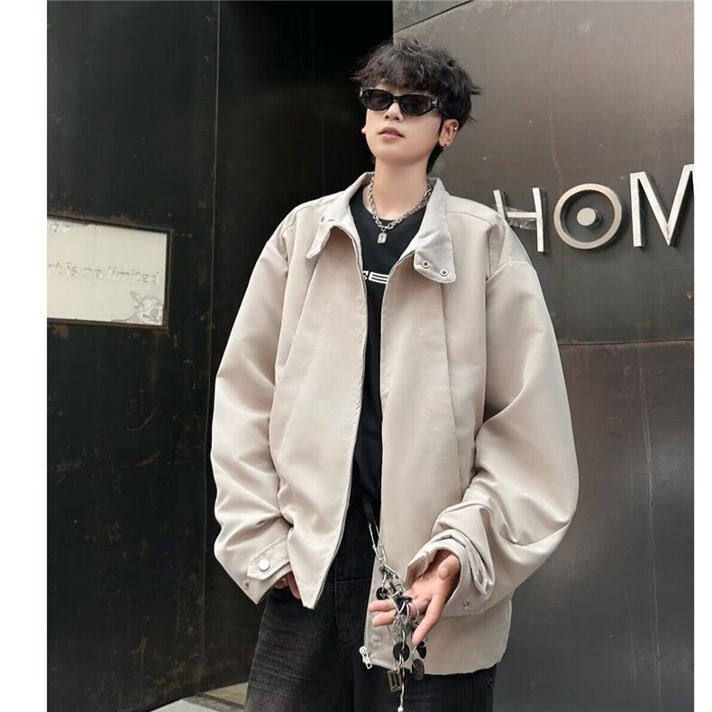 【有货】DW6711-P72美式短款外套男春秋款潮牌痞帅哈灵顿工装夹克,男装夹克,星座603-2
