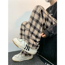 格子裤男新款青少年时尚休闲裤G848P45，男装休闲裤，星座1116-2