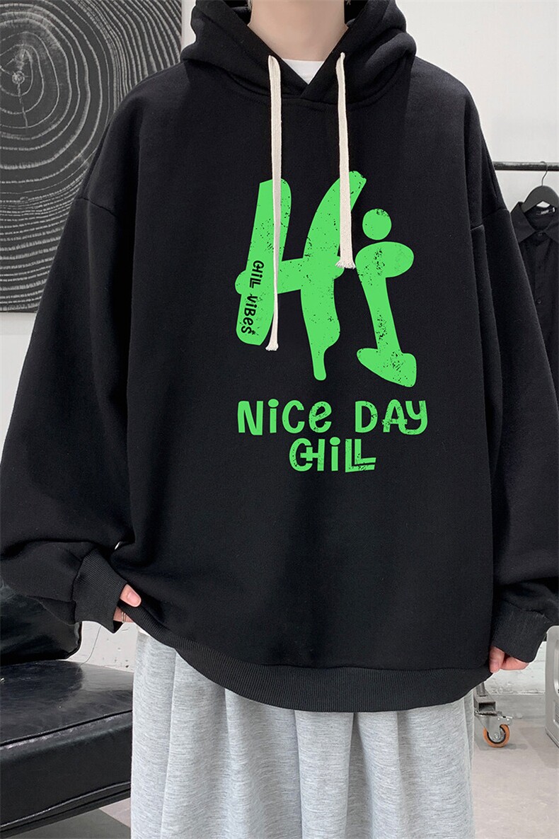 连帽卫衣男大码胖子帽衫大号运动服WY2418-P35,男装卫衣,电商A040