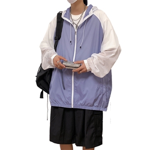 2024新款男女士情侣款防紫外线风衣外套皮肤衣防晒服A409-1图片