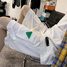 休闲短裤男韩版潮流高街帅气口袋2023夏季新款ins五分裤DK553-P33，男装休闲裤，星座1109-3