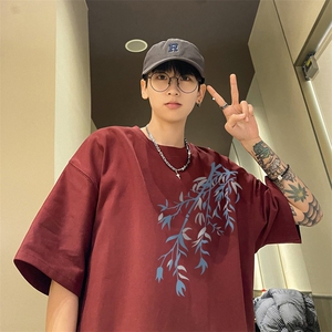 230g重磅纯棉! 夏季短袖t恤男半袖男   XT503-特P19图片
