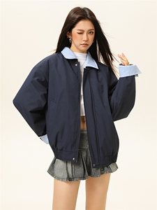 潮流宽松休闲棉衣潮牌高街棉服A161-9983图片