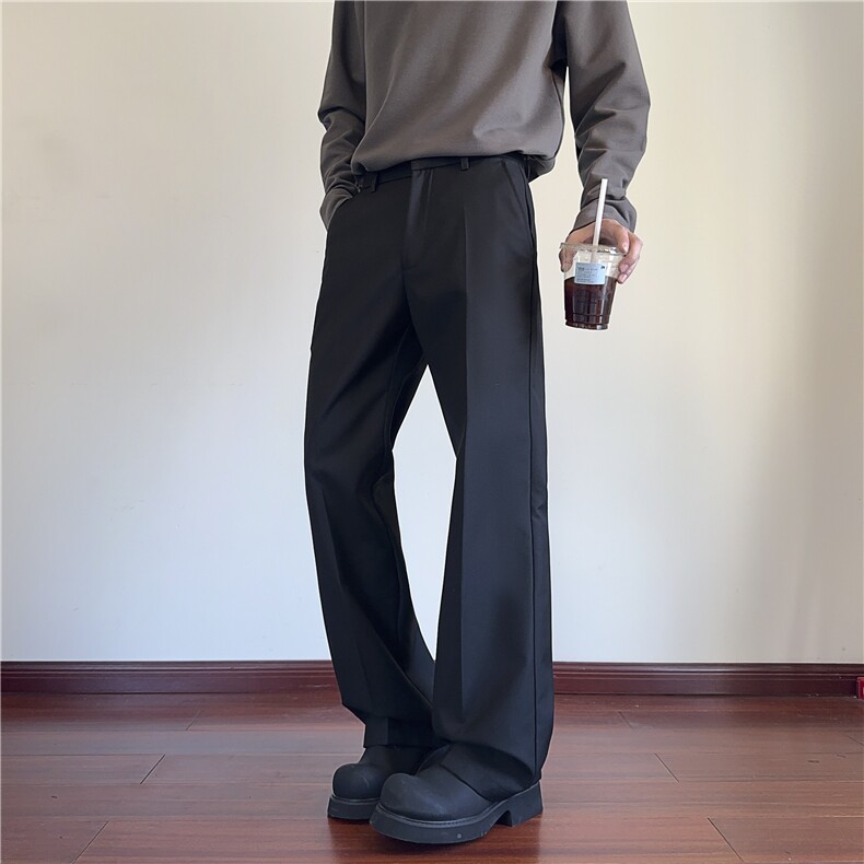 2025春季新款高级cleanfit中缝修身西裤B315-K25695-特P35控68,男装西裤,电商B315