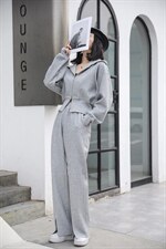 减龄收腰连帽套装，女装职业装，漫菲妮