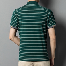 POLO衫男上衣半袖男衣服男士体恤衫休闲翻领爸爸短袖男SW507-P65，男装Polo衫，星座1105-3