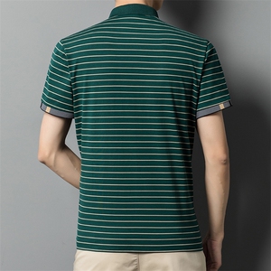 POLO衫男上衣半袖男衣服男士体恤衫休闲翻领爸爸短袖男SW507-P65图片