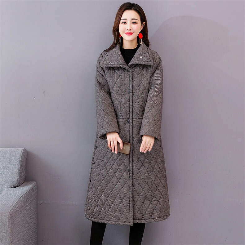 修身显瘦棉衣/棉服2020年冬季潮流简约连帽百搭长袖中长款,女装棉衣/棉服,众宇琦