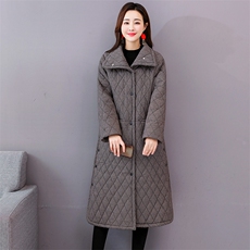 修身显瘦棉衣/棉服2020年冬季潮流简约连帽百搭长袖中长款，女装棉衣/棉服，众宇琦