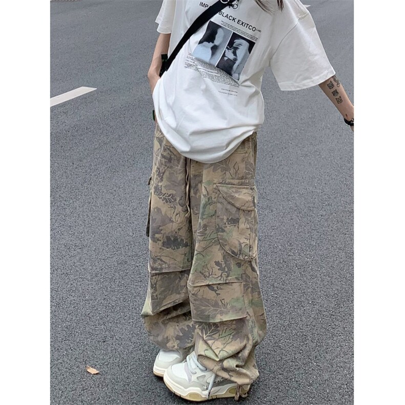 【网图有货】美式复古迷彩工装裤男女降落伞兵裤子MCK01LL-特P50,男装工装外套,星座1007（原301D）