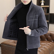 新品秋冬休闲加棉夹克百搭男装上衣23005-P140，男装夹克，星座613B