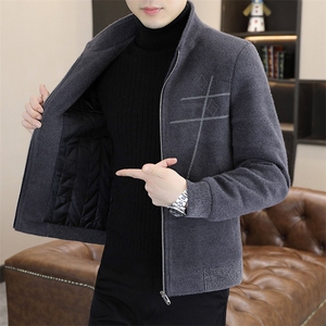 新品秋冬休闲加棉夹克百搭男装上衣23005-P140图片