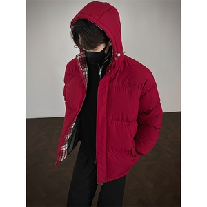 支持二开 冬装加棉加厚面包服连帽棉服大码棉衣外套男女 M812-P70图片