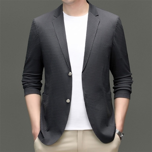 R-XF1006男式春秋新款长袖简约西服休闲商务便服西装单西图片