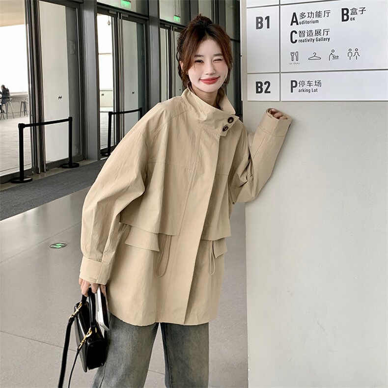 2026春款【有货】风衣外套B109-963-155-218,女装短外套,2B109