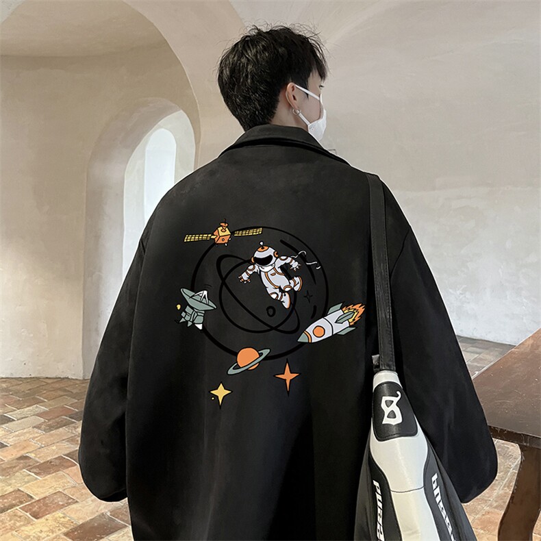 麂皮绒夹克男大码立领褂子外套JK85142-P68加绒款-P78,男装夹克,电商A040