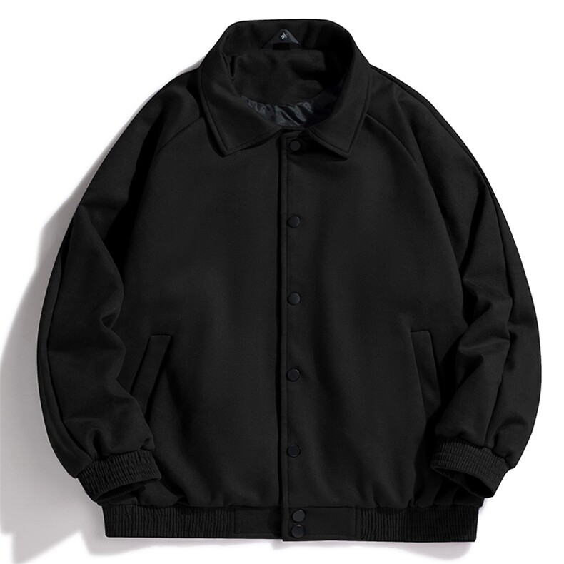 复古麂皮绒外套秋冬款潮牌棒球服宽松夹克潮牌外穿A438-3721-P70,男装夹克,电商A438