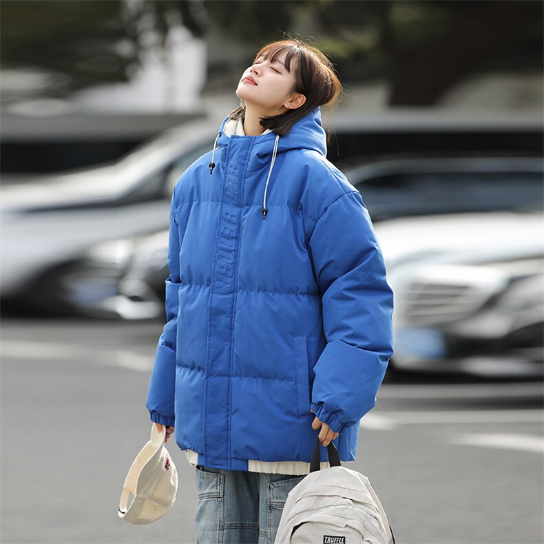 中性风棉服冬季潮牌加厚保暖情侣棉衣外套 A436-2275-P90控价138图片