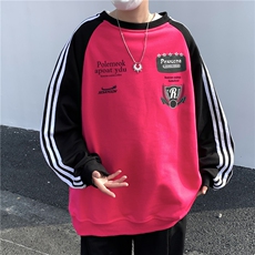 DW106-P40美式重磅卫痞帅男士宽松小众设计感秋冬2025新款外套潮，男装卫衣，星座603-2