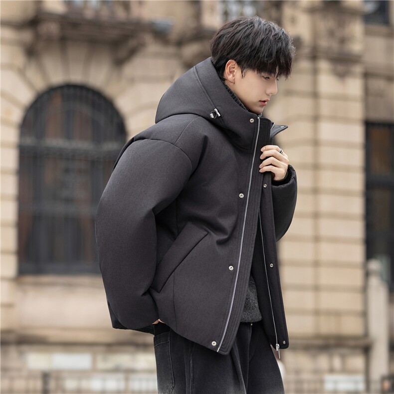设计师款羽绒服冬季新款白鸭绒保暖连帽羽绒外套男5212-P415控698,男装羽绒服,电商A355（原A415）