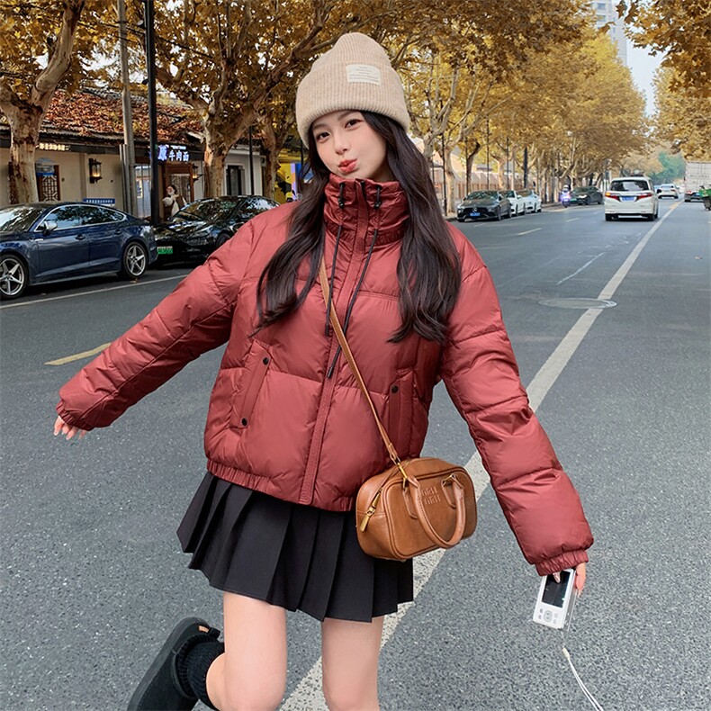 现货 2025年冬季新款休闲羽绒服面包服1C056-P245K368图片