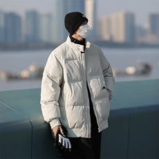 棉服外套男韩版潮流冬季保暖面包服2024新款ins宽松棉衣MF194-P80，男装棉衣，星座412-3