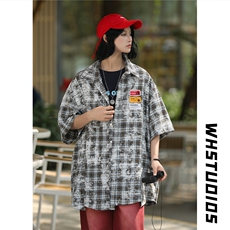 露营海电商A188-DC303-TP4865棉35聚酯纤维宽松短袖衬衫控80，男装衬衫，电商A188