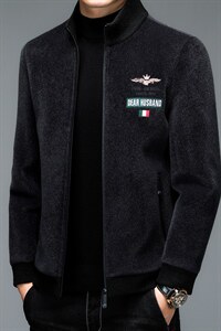 2023冬装新款中年男士休闲棉服中老年棉衣外套上衣ALXB1003-P230,男装棉衣,电商B212（原钱塘6029）