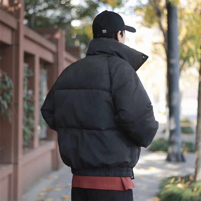 图脏脏服冬季短款棉衣外套立领宽松面包服MY60/P85/118,男装棉衣,星座1412-2
