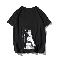2021夏季新日系大码男无影墙卡通印花T恤短袖T1005-P25图案已注册，男装T恤，电商A001