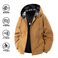 2025春季新款夹克男工装青少年宽松外套冲锋衣A02517-P85，男装夹克，星座308B-2