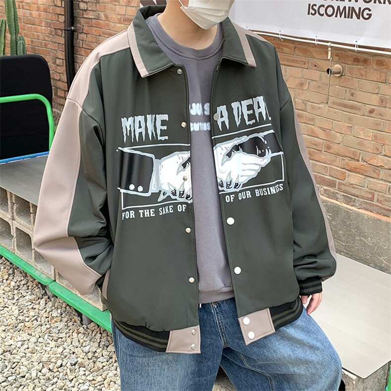 22冬新款宽松休闲oversize冬季厚款棉衣B266-Y618-P115,男装棉衣,星座B257-1