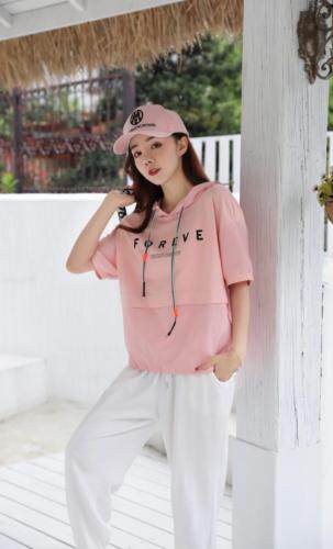 夏季小衫，兰色，粉色，白色。，女装，英雅姿秀