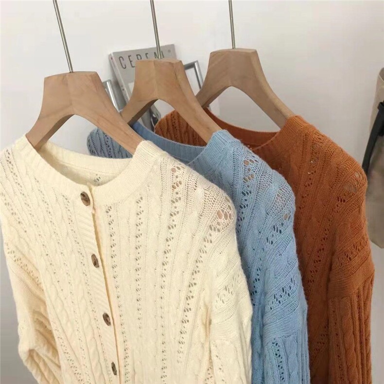 现货～2021春季时髦小开衫，女装，LMNC