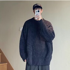 209-P48高级感软糯羊毛高领毛衣秋冬加厚内搭打底针织衫上衣，男装T恤，电商B323A