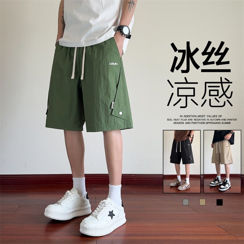 ！2026夏季新款男士冰丝速干短裤五分裤DK317特P30图片