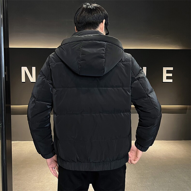 2025冬季店主3白鸭绒羽绒服连帽可拆简约时尚保暖外套男Y02-P155,男装羽绒服,电商D327