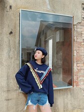 2021/加绒卫衣/NEW，女装卫衣/绒衫，潘朵拉