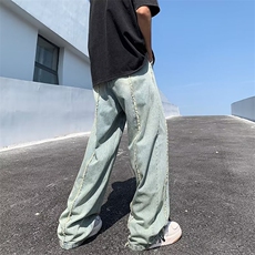 美式牛仔裤男春秋新款休闲直筒裤NK95P43，男装牛仔裤，星座1116-2