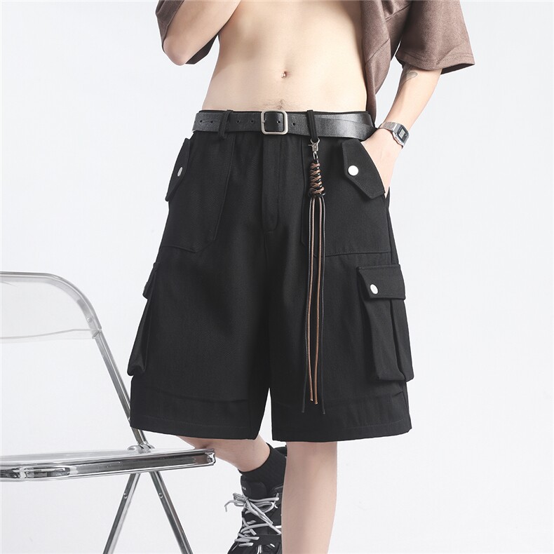 夏季高街潮牌工装短裤五分裤KK388P55M-XXL,男装牛仔裤,星座712