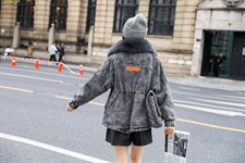 狐狸毛领牛仔！MLXL！现货！！，其它，欧雅斯丹·尔