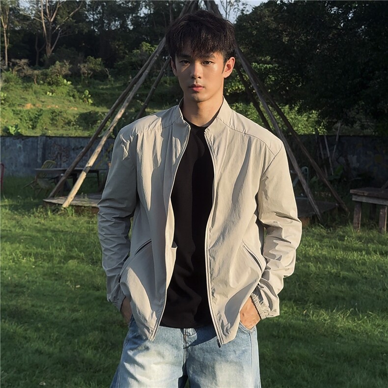 1506/QW2250/P46季轻薄速干立领防晒衣防紫外线骑兵透气钓鱼服,男装防晒衣,星座1506
