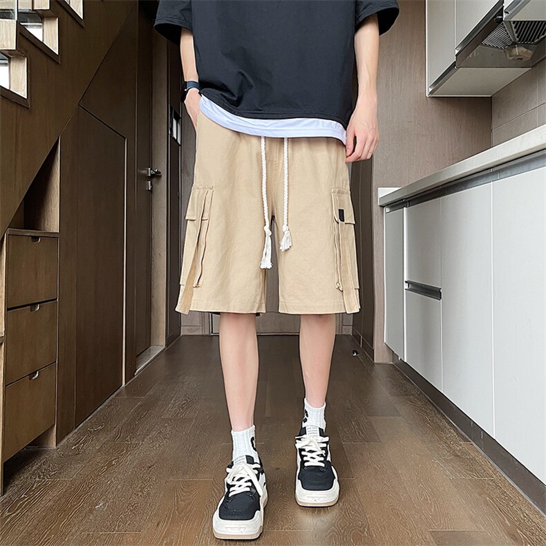 现货直播品质日系工装短裤男夏季宽松直筒五分裤XD22998-P45,男装休闲裤,电商A042